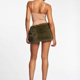 DESSERT SAGE FUR SKIRT