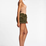 DESSERT SAGE FUR SKIRT