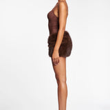 ESPRESSO FUR SKIRT