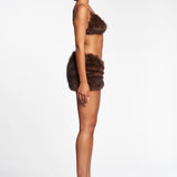 ESPRESSO FUR SKIRT