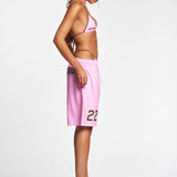 PINK OPAL JERSEY SHORTS