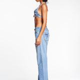 RIPPED BLUE JEAN