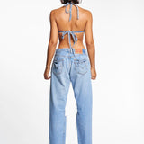 RIPPED BLUE JEAN