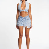 DENIM SKIRT