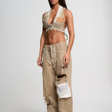 NUDE PATCHED JEAN