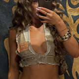 NUDE PATCHED TOP