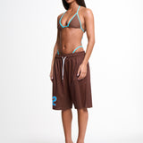 BRONZE SAPPHIRE JERSEY SHORTS