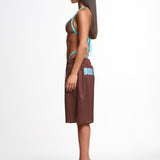 BRONZE SAPPHIRE JERSEY SHORTS