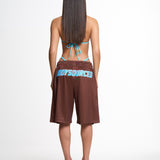 BRONZE SAPPHIRE JERSEY SHORTS